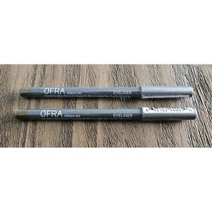2X Ofra NEW Sealed Eye Liner In Green GO .04 Oz